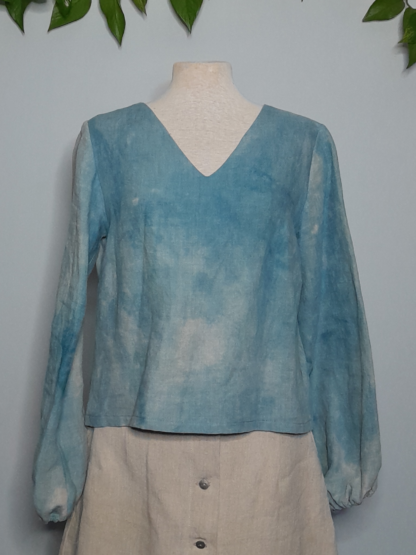 Amelie hamppupaita, indigo 38 - Image 2
